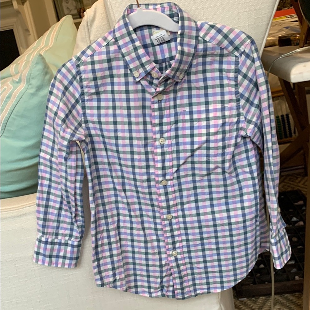 Crewcuts button down shirt Size 4-5